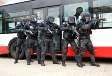 policija u simuliranju vježbe